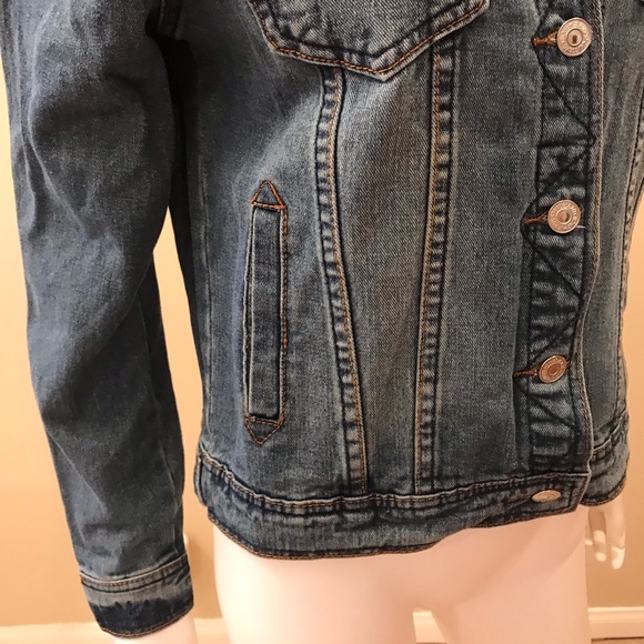 Anthropologie Lea & Viola Denim Jacket NEW - Picture 5 of 12